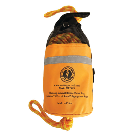 Mustang 75 Foot Professional Water Rescue Throw Bag boatyardmalaysia