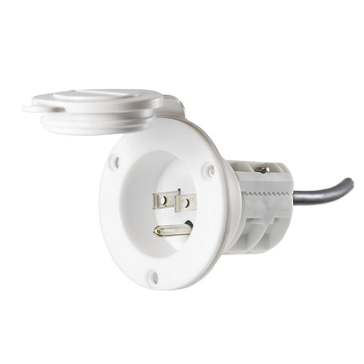 AC Power Port-White / MKR-23 boatyardmalaysia