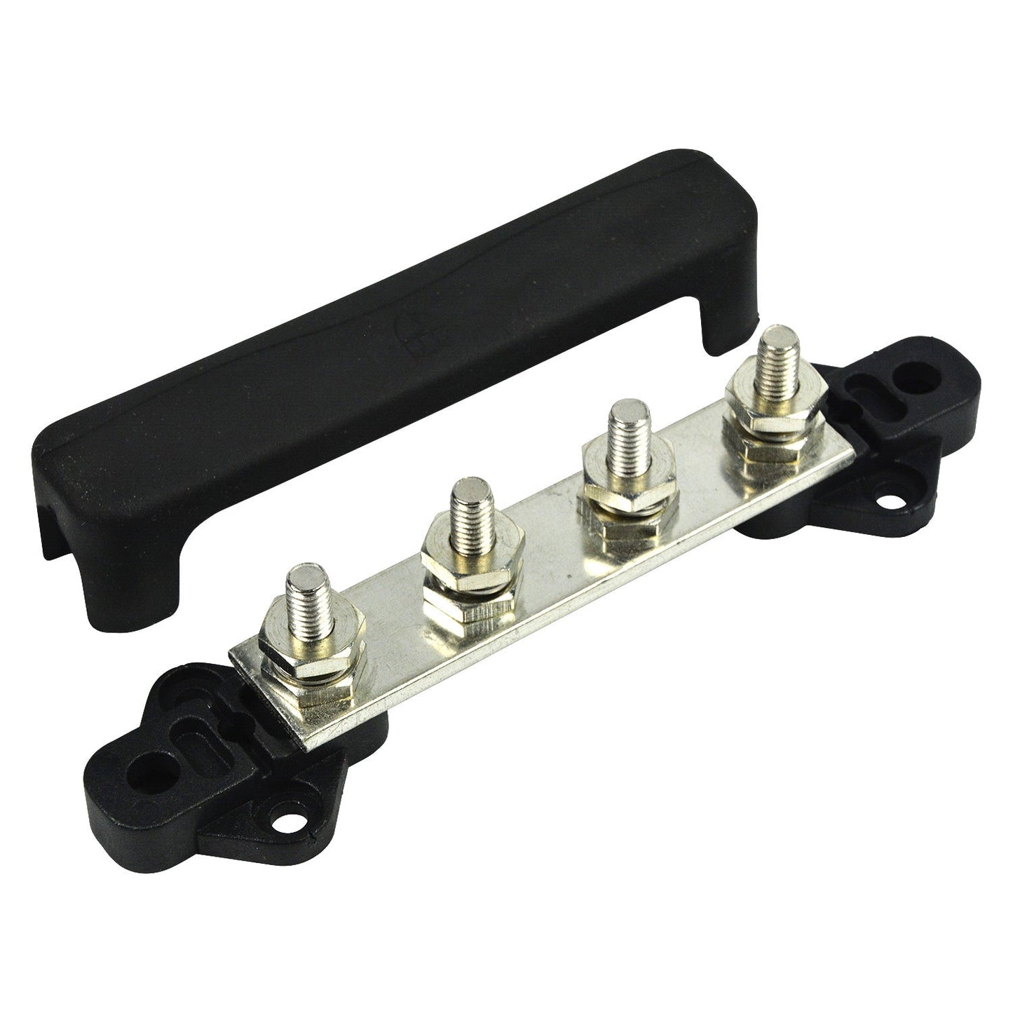 Multi Purpose Buss Bar - 4 Way 1/4" Studs/150A boatyardmalaysia