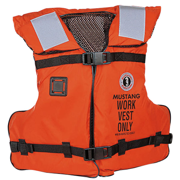 Mustang Survival Mustang Survival Type III/V Flotation Work Vest Orange - Boatyard Malaysia