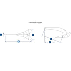 Delta Anchor Stainless Steel 22LBS boatyardmalaysia