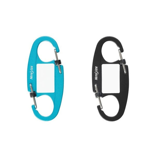 NITE IZE IDENTIKEY SLIDELOCK DUAL-BINER 2PC PACK IKSLA-A1-2R6 boatyardmalaysia