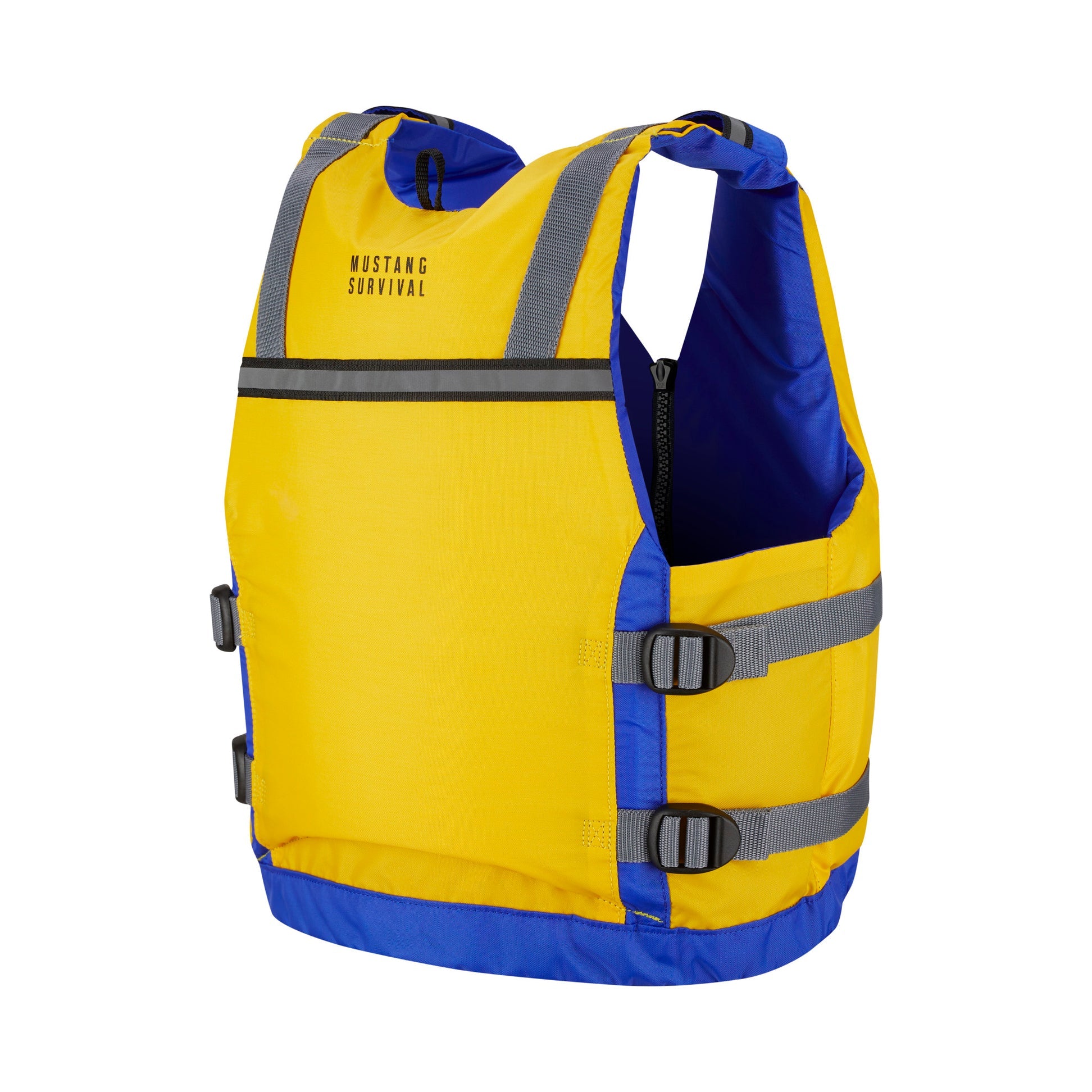 Mustang Survival Mustang Youth Reflex Foam Vest 55-88 Lbs Yellow-Royal Blue - Boatyard Malaysia