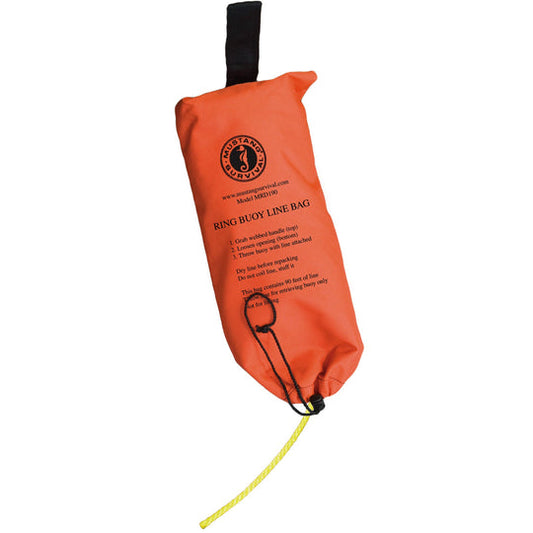 Mustang 90' Ring Buoy Line  With Bag