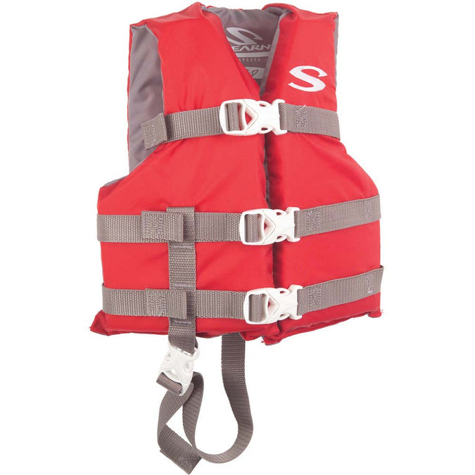 Pfd 3004 Child Poly Boating Red C006 boatyardmalaysia