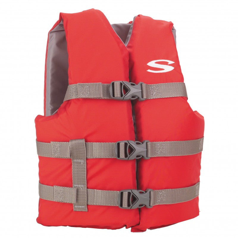 PFD 3007 Boat Vest Youth Red Display C004 boatyardmalaysia