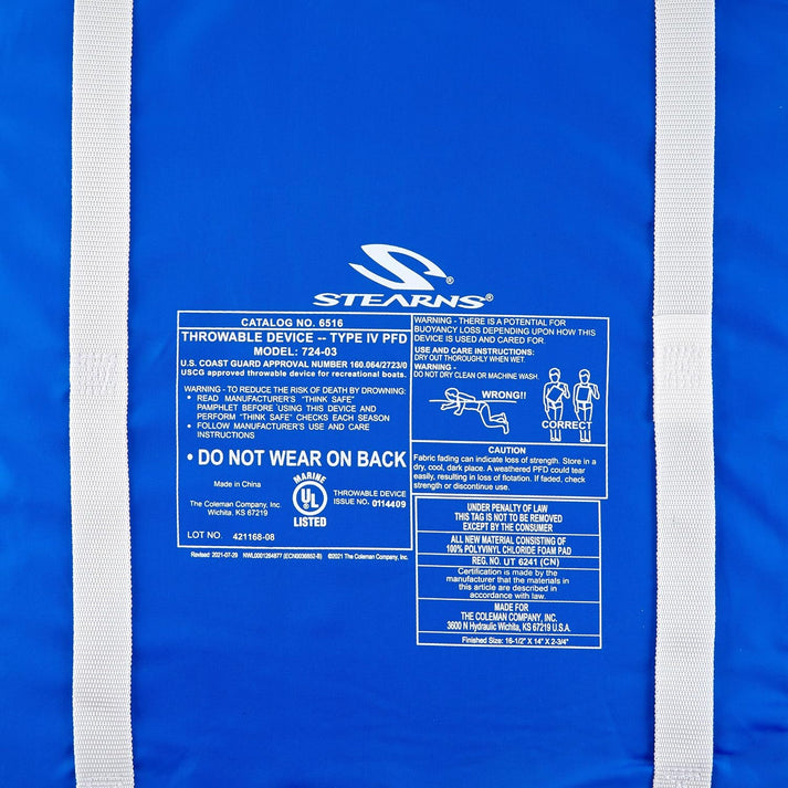 PFD 6516 Cat Flotation Cushion Blue C006 boatyardmalaysia