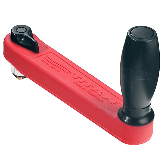 250mm 10" Red Titan Locking Winch Handle boatyardmalaysia