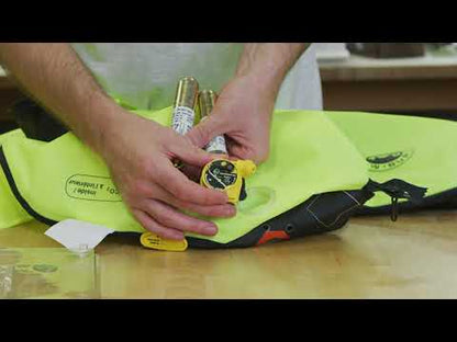 Mustang HIT Hydrostatic Inflatable PFD with Tether Point Black