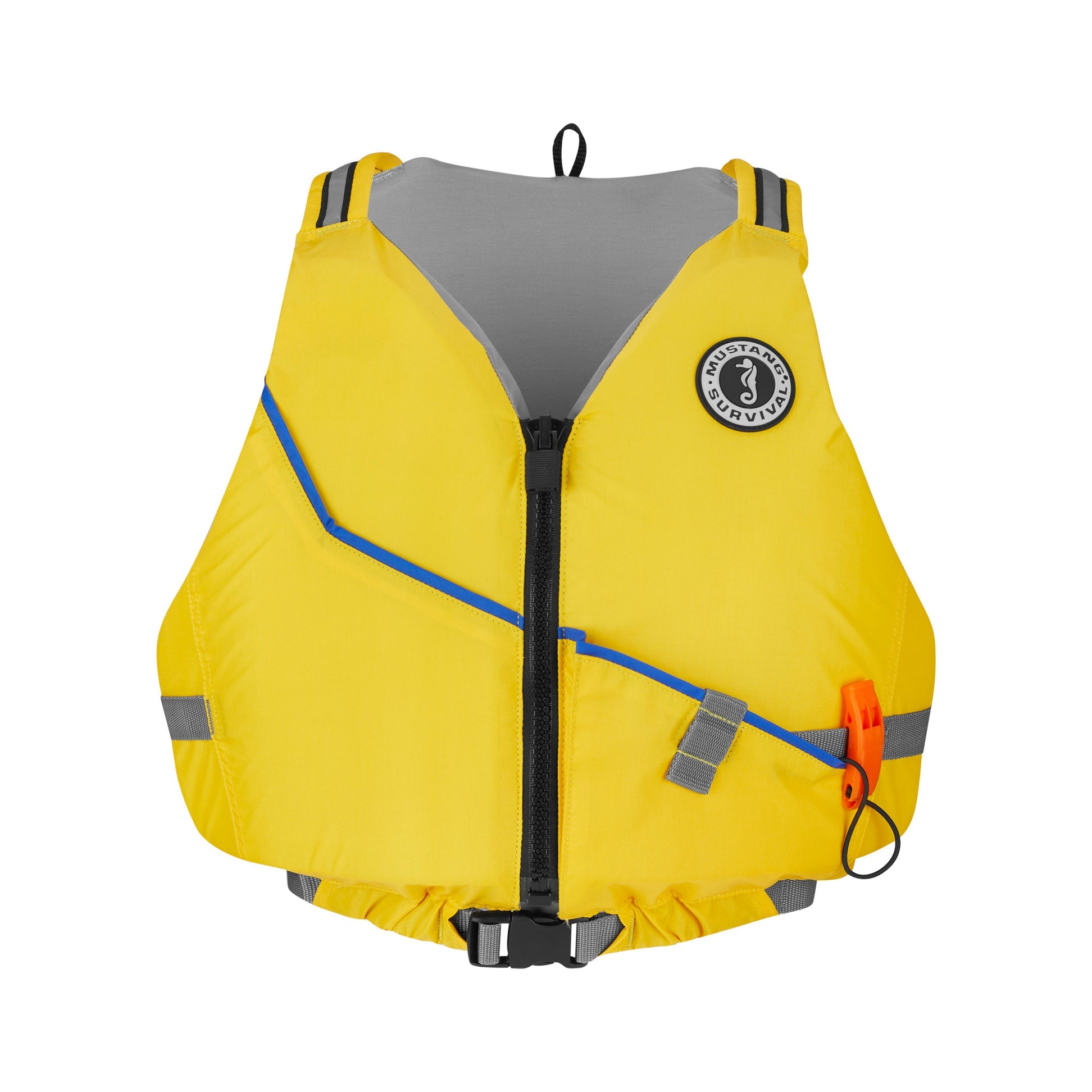 Mustang Journey Foam Vest Yellow M/L boatyardmalaysia