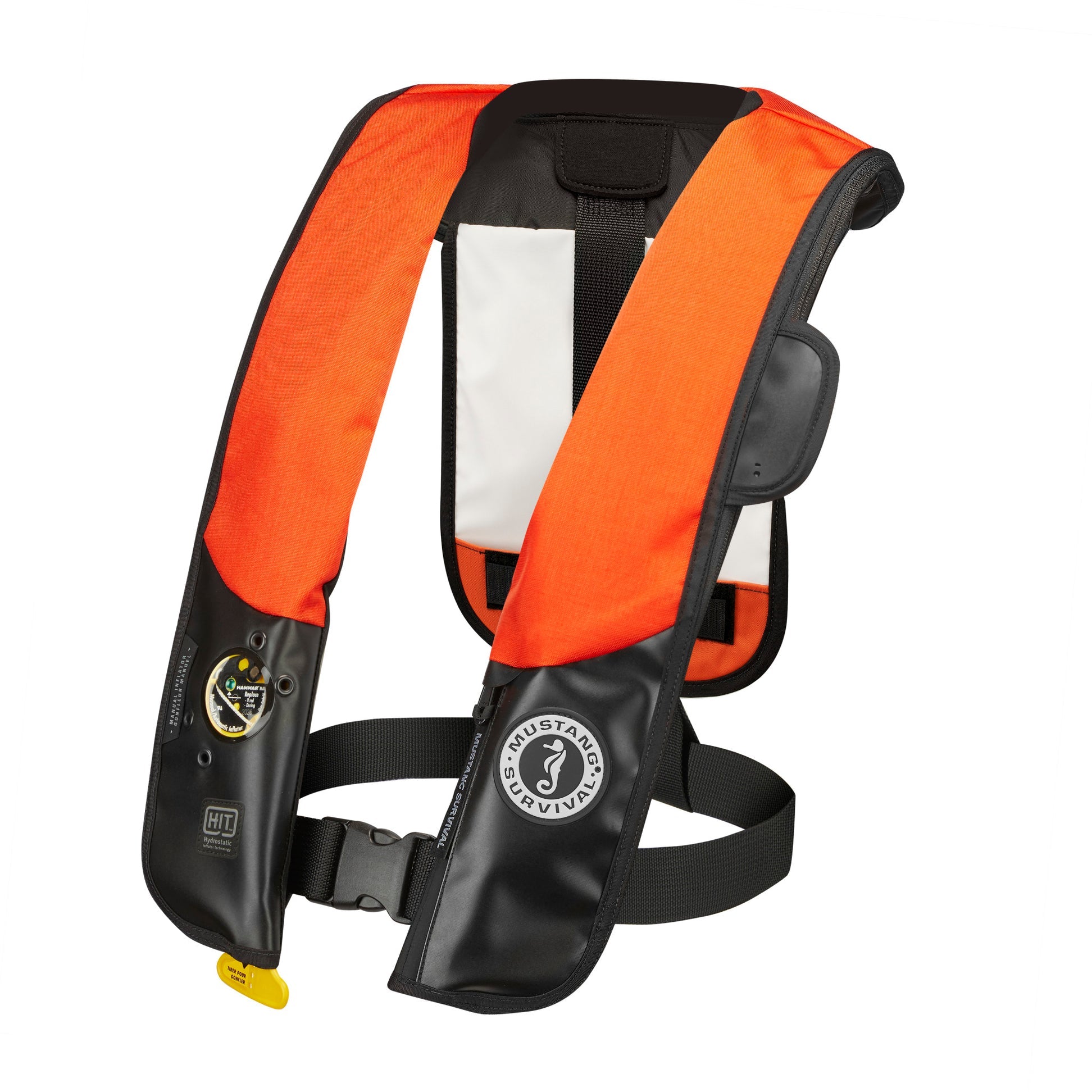 Mustang Survival Mustang Hit Inflatable PFD For Law Enforcement Orange-Black - Boatyard Malaysia