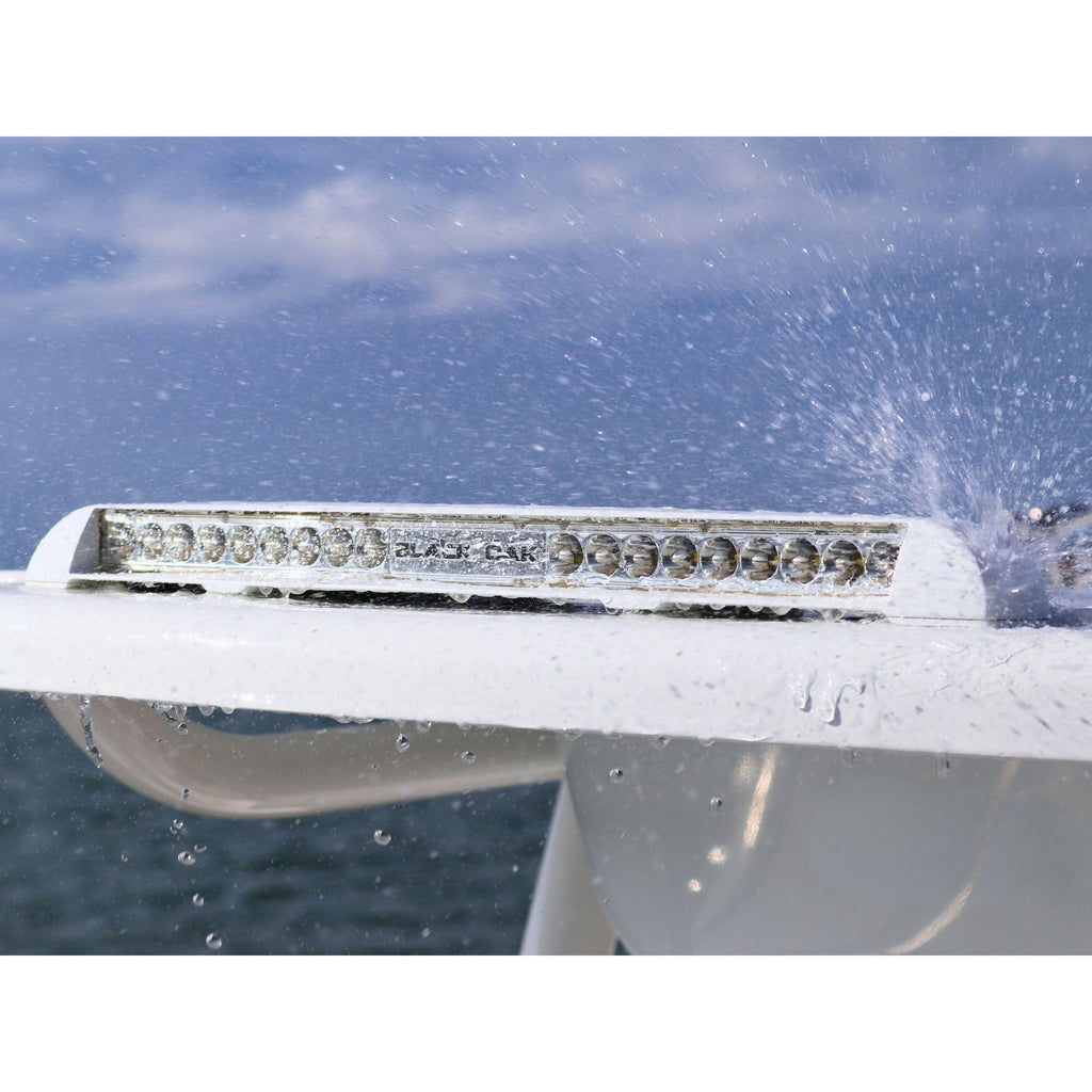 Black Oak Low Pro Marine Bar Flood White boatyardmalaysia