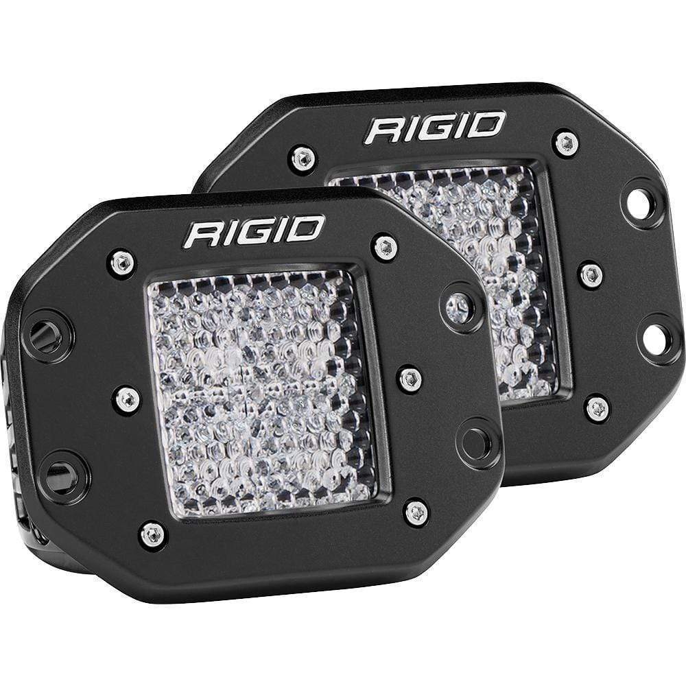 Rigid Industries D-Series Pro Dually Diffused Flush Mount - Boatyard Malaysia