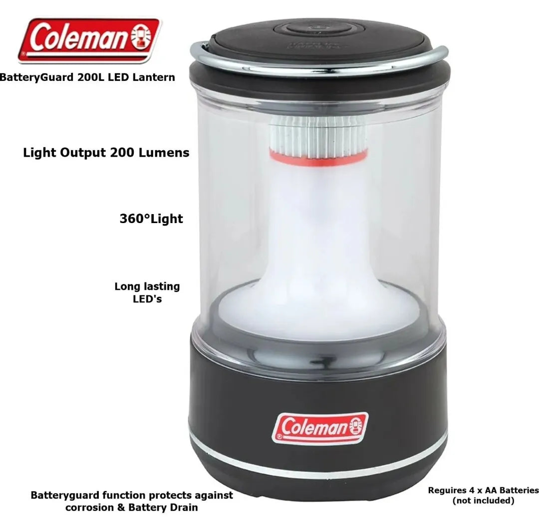 200 Lumens Mini LED Lantern with BatteryGuard™