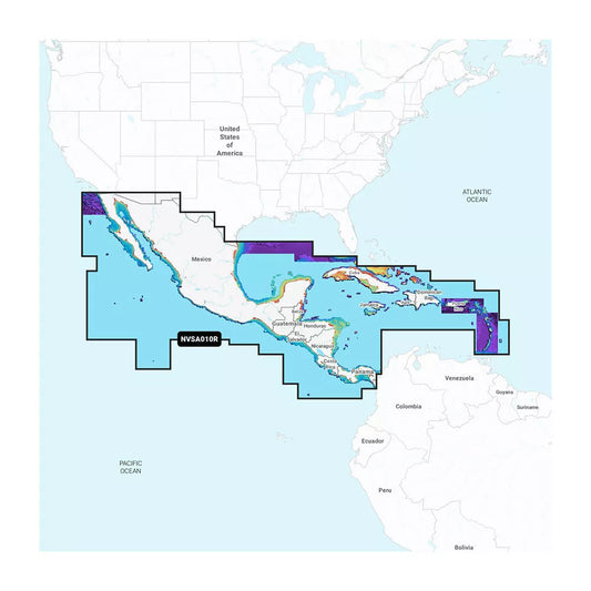 Navionics Vision+ NVSA010R Central America boatyardmalaysia