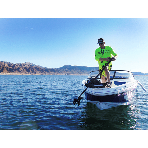 Haswing Cayman B - Bow Mount Trolling Motor - White - Boatyard Malaysia