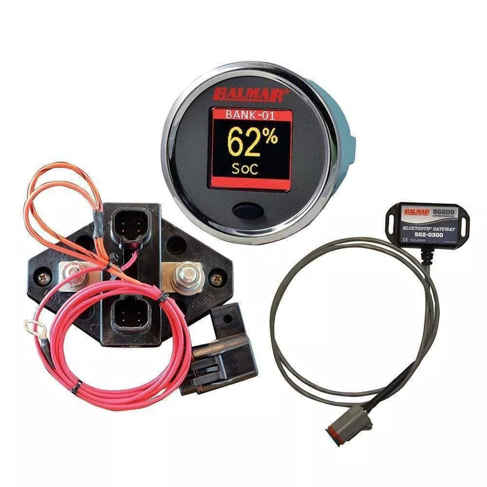Sg210 Battery Monitor Kit W/ Display Shunt Gateway boatyardmalaysia