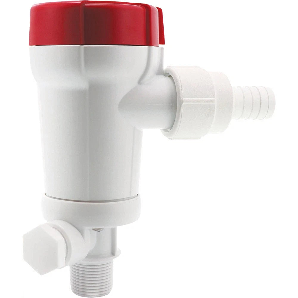 1100 Gph Livewell Pump Straight Seacock Inlet boatyardmalaysia