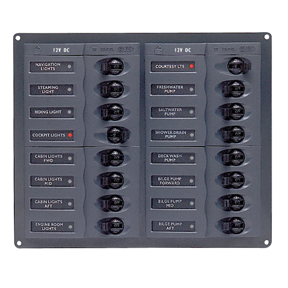 BEP Marine DC Circuit Breaker Panels—No Meters - Boatyard Malaysia