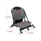 Boatyard Malaysia Aluminum Sit-on-Top Kayak Seat with Backrest Cushioned Boat Chair for Kayak - Boatyard Malaysia