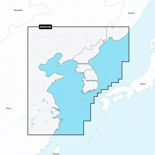 Navionics+ NSAE018R Yellow Sea boatyardmalaysia