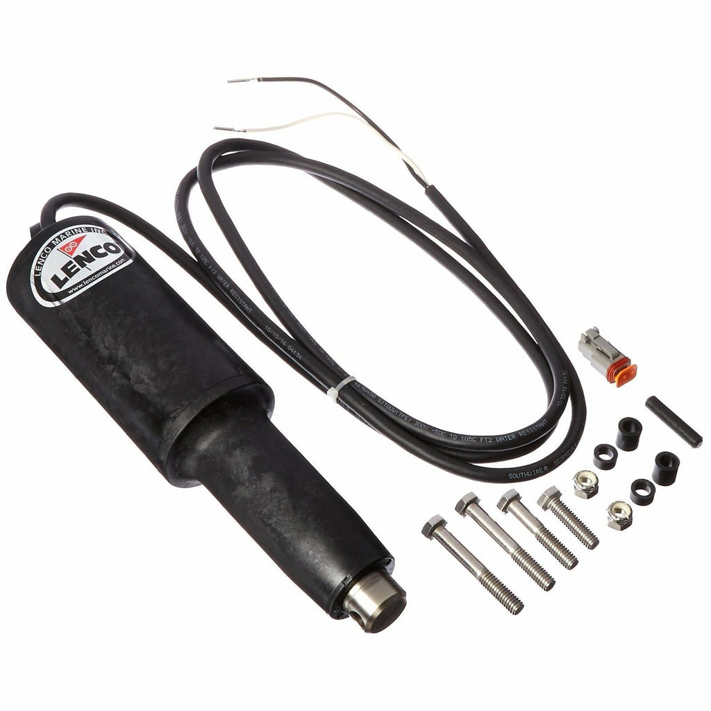 Lenco Marine 101XD Extreme Duty Actuator - 12V - 2-1/4" Stroke - 5/16" Hardware - Boatyard Malaysia