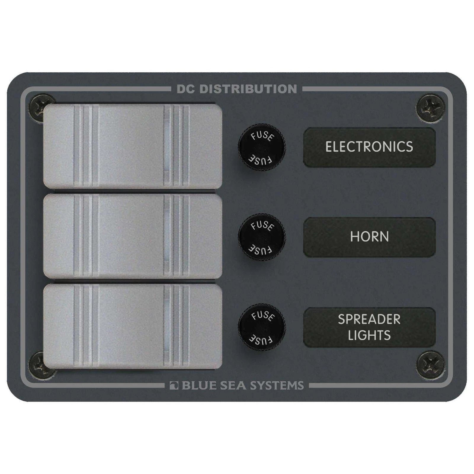 Blue Sea System 8054 PANEL WATERPROOF 12VDC - Boatyard Malaysia