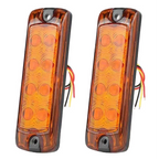2PCS Car Marker Lamp Warning Lights LED Side Clearance Marker Lamp For Trailer Truck Caravan 12V- 24V boatyardmalaysia