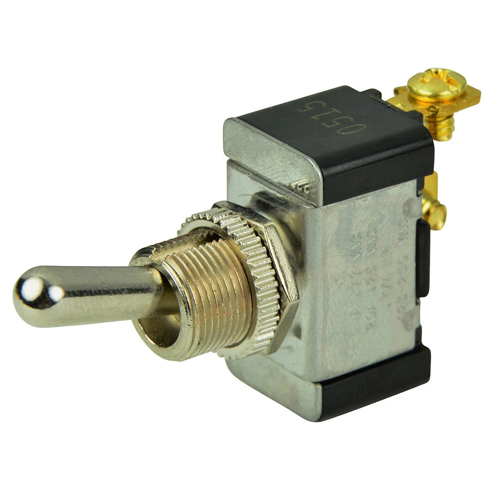 BEP SPST Chrome Plated Toggle Switch On /Off boatyardmalaysia