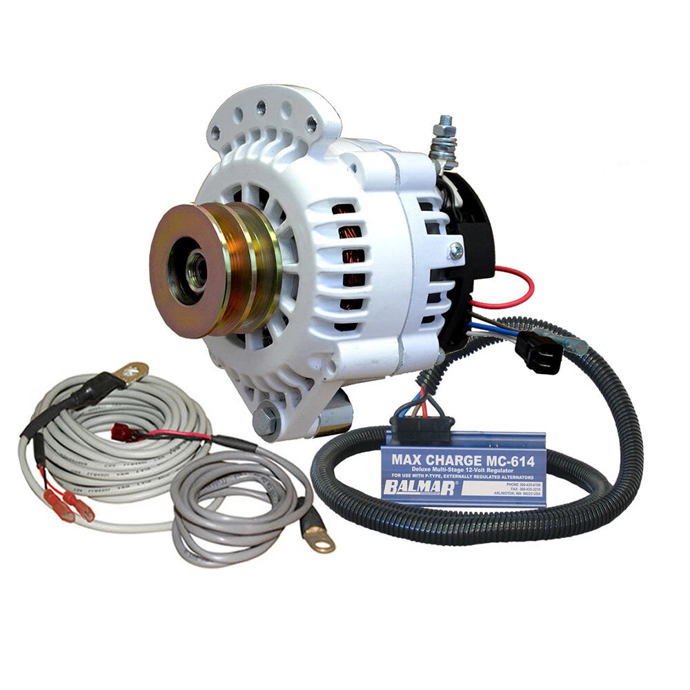 Balmar Kit: Alternator: 12V, Spindle Mount Single Foot , Universal Fit, Accessory Kit - Boatyard Malaysia