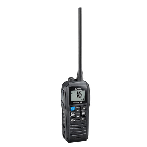 ICOM M25 Evo Handheld VHF Radio Blue/Black boatyardmalaysia