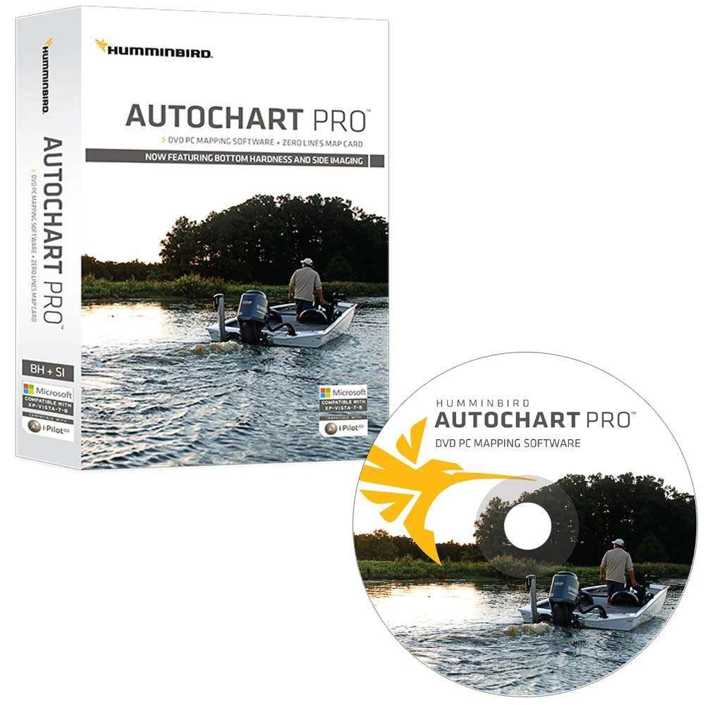 Humminbird AUTOCHART PRO PC SOFTWARE W/ ZERO LINE - Boatyard Malaysia