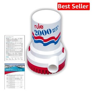 2000 Gph Non Automatic Bilge Pump 24V boatyardmalaysia