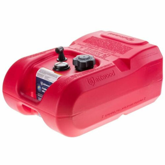 Attwood 6-Gallon Portable Marine Fuel Tank with Gauge