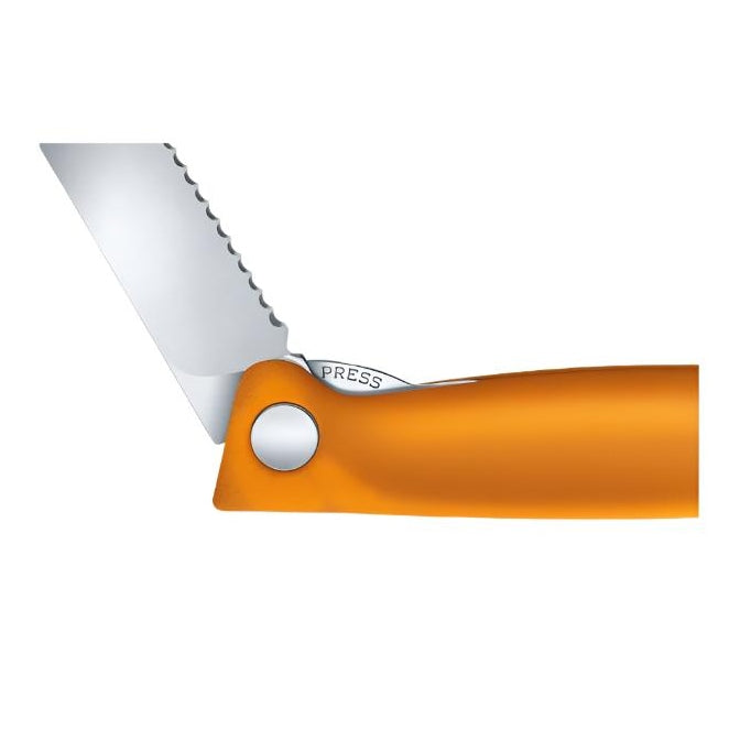 Swiss Classic Foldable Paring Knife Srt Orange boatyardmalaysia