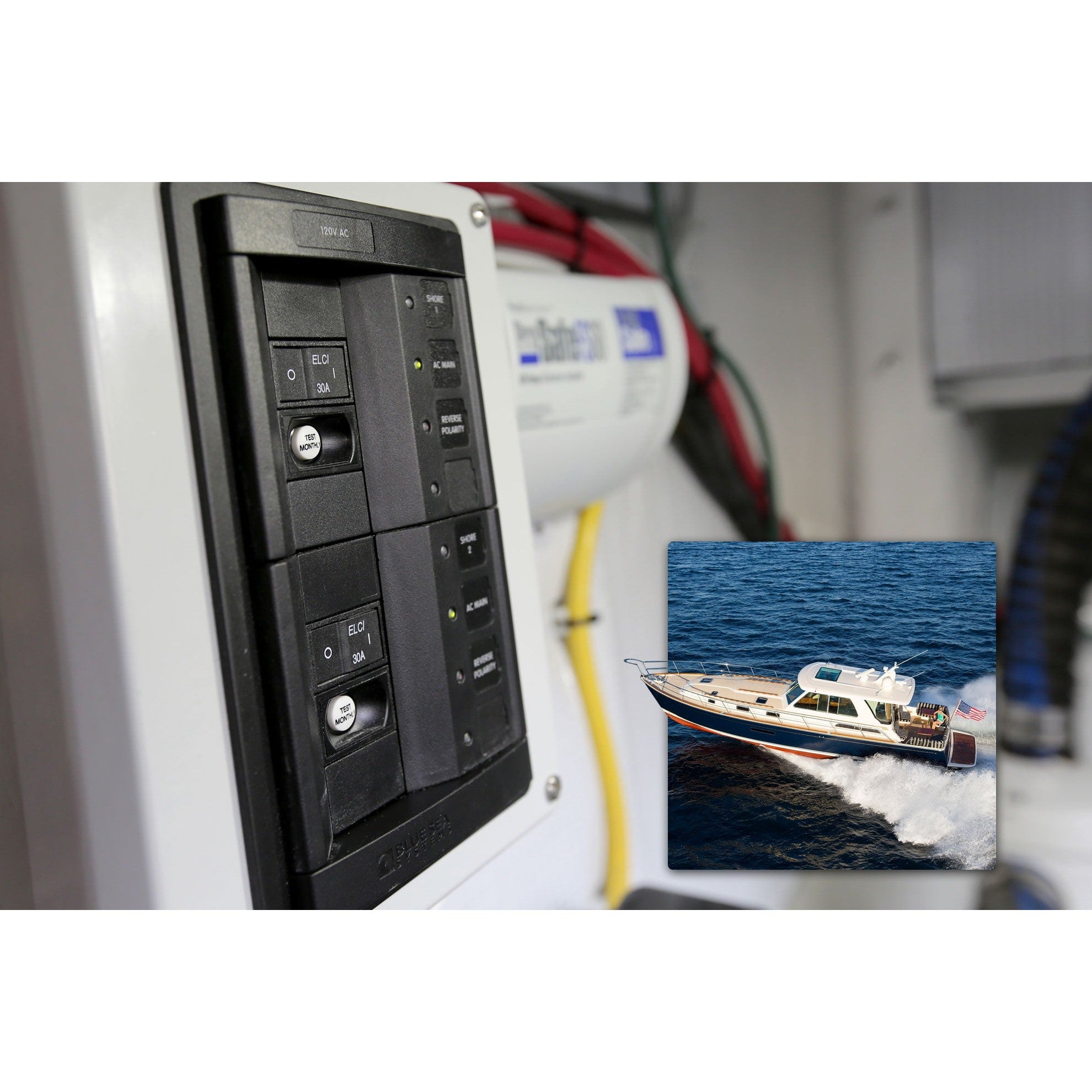 1190 ELCI MAIN 30A DOUBLE POLE + 1 POSITION boatyardmalaysia