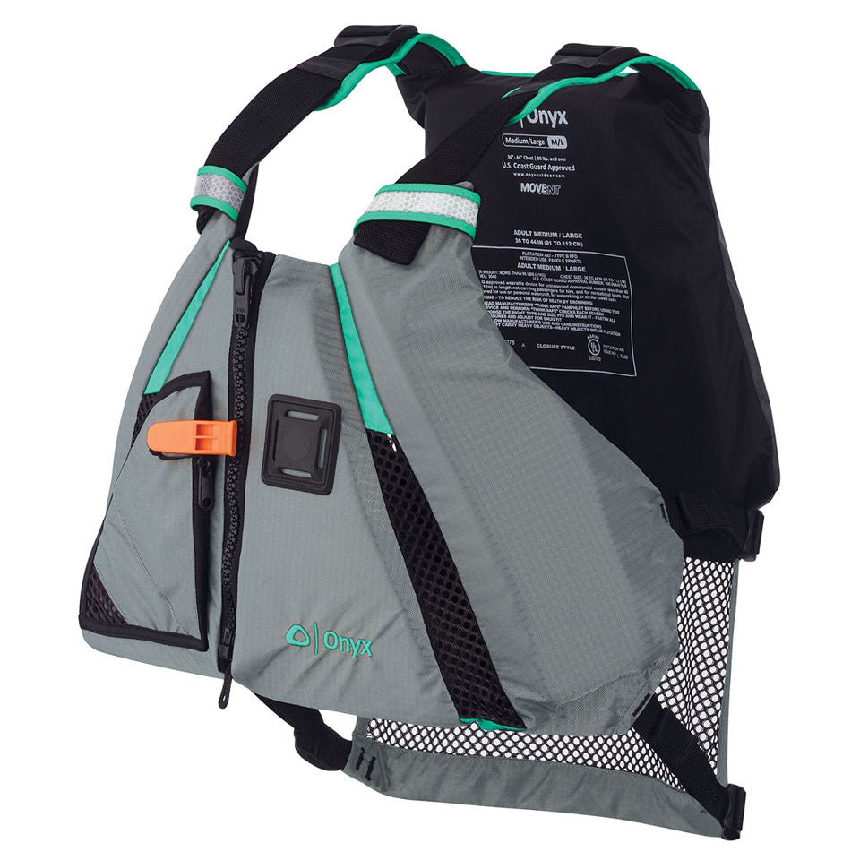 MoveVent Dynamic Life Jacket - Aqua XS/S boatyardmalaysia