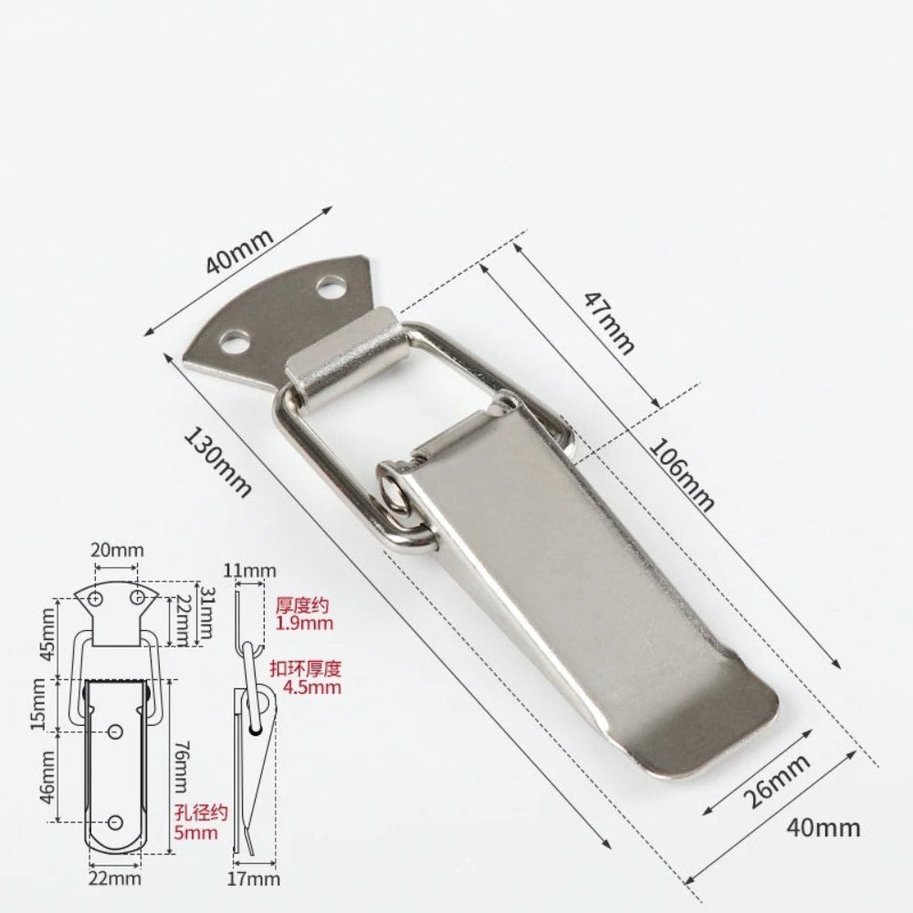Boatyard Malaysia Spring Latch Cabinet boxes Spring Loaded Toggle Latch - Boatyard Malaysia