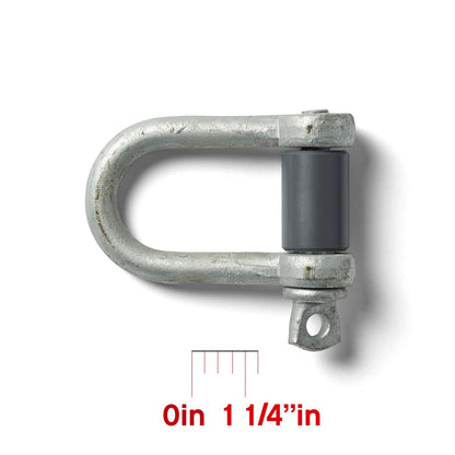 1-1/4" SHACKLE GALVANIZED boatyardmalaysia