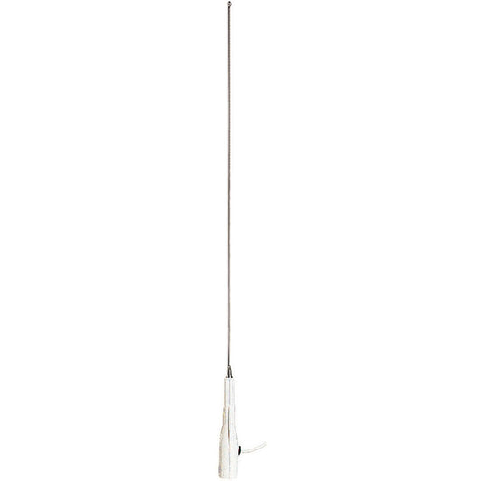 SHAKESPEARE AM/FM 36" LOW CLASSIC STAINLESS ANTENNA