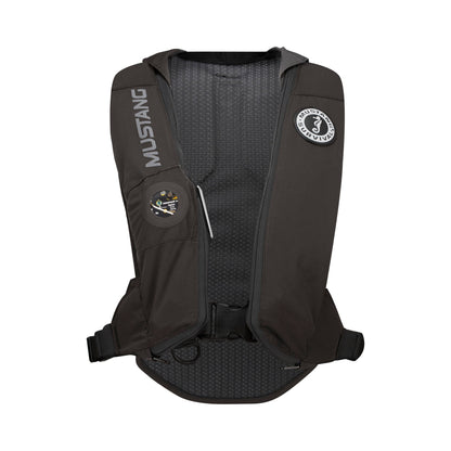 Mustang Elite 28 Hydrostatic Inflatable PFD Black