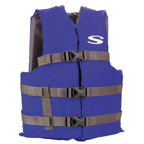 PFD 3007 Boat Vest Youth Blue Display C004 boatyardmalaysia