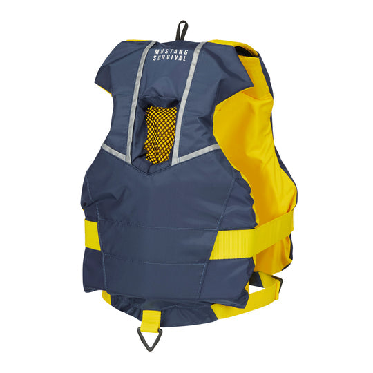 Mustang Youth Bobby Foam Vest 55-88 Lbs Navy