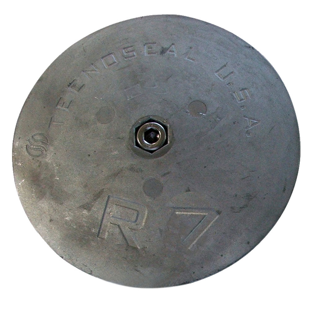 Tecnoseal R7-Rudder-Anode-Zinc-6-1-2-Diameter - Boatyard Malaysia