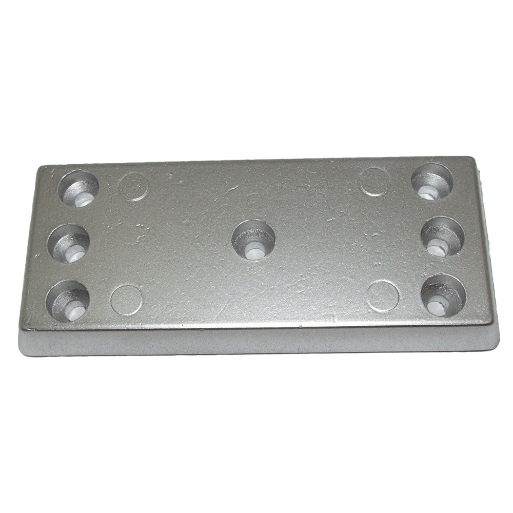 Tec-30 Hull Plate Anode Zinc 6-1/8"X2-5/8"X5/8" boatyardmalaysia