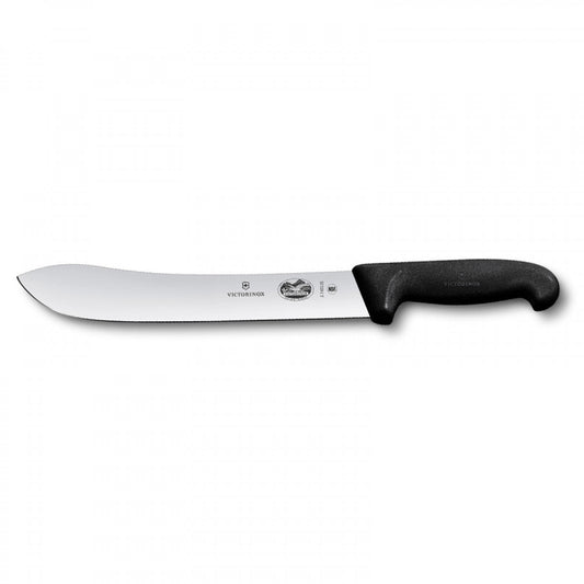 Fibrox Butcher Knife 31cm Black boatyardmalaysia