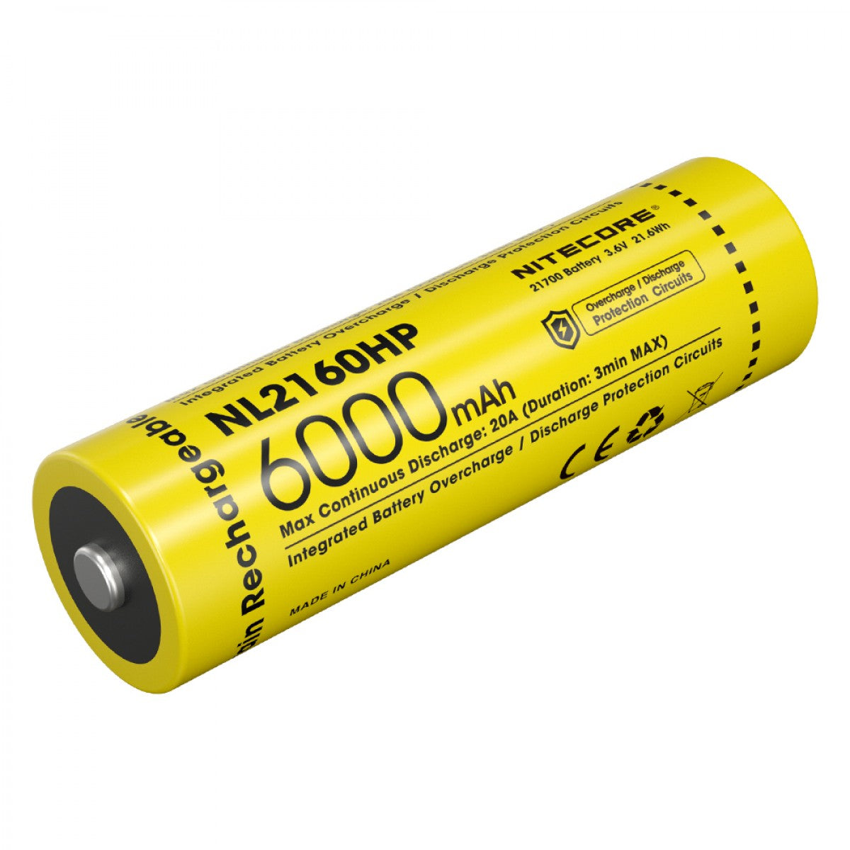 21700 6000mah 20A Li-ion Battery NL2160HP boatyardmalaysia