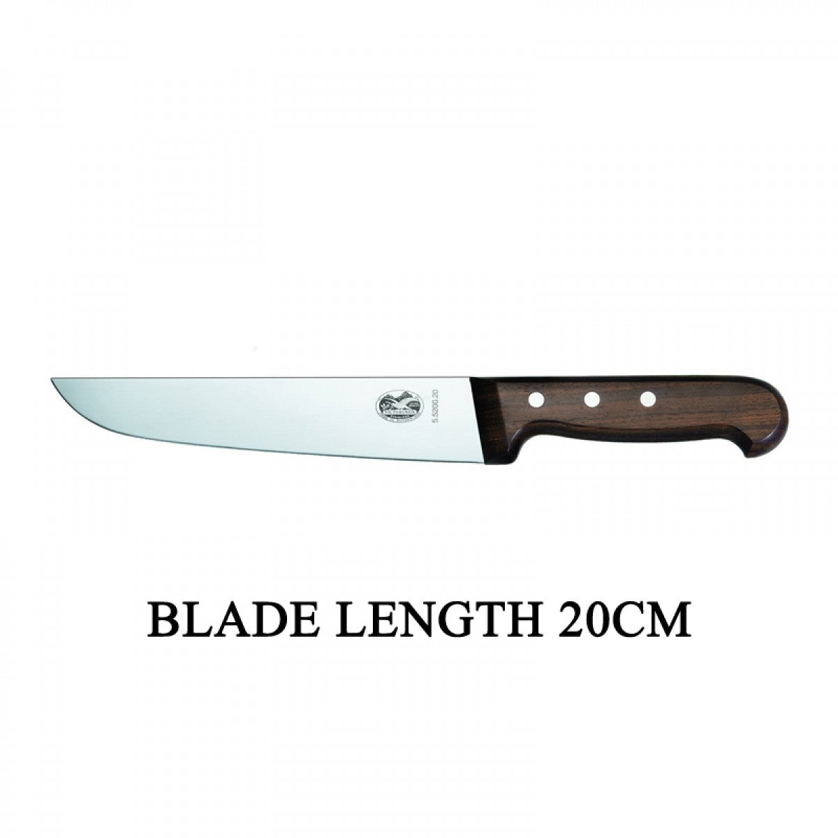 Rosewood Butcher Knife 20cm boatyardmalaysia