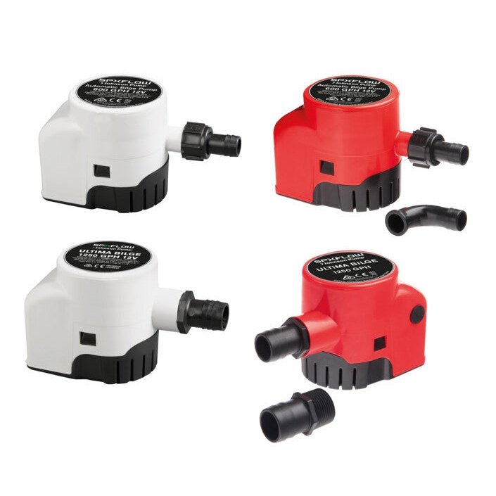 SPX Flow Ultima Bilge 600 GPH 12V with integrated switch - Boatyard Malaysia