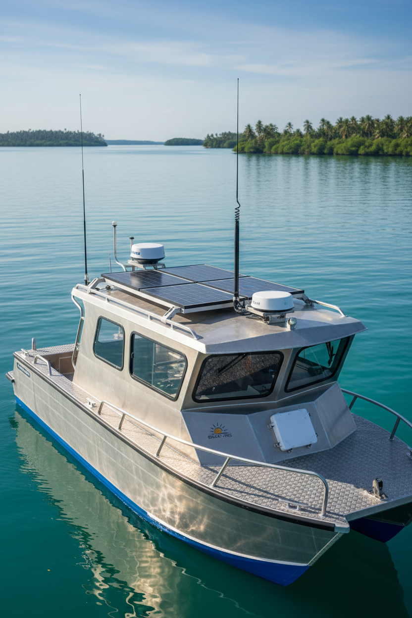 Vessel Monitoring System (VMS) — Solar-Powered